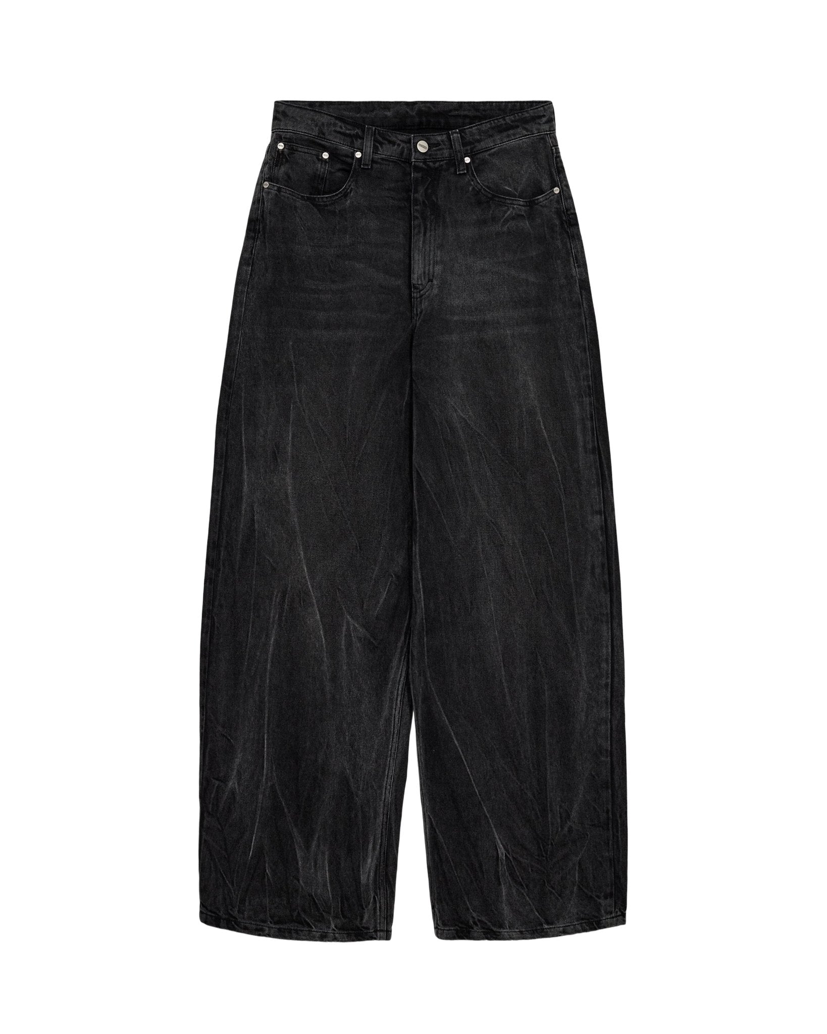 Baggy Denim Jeans 32 Black Vein - LIKELIHOOD