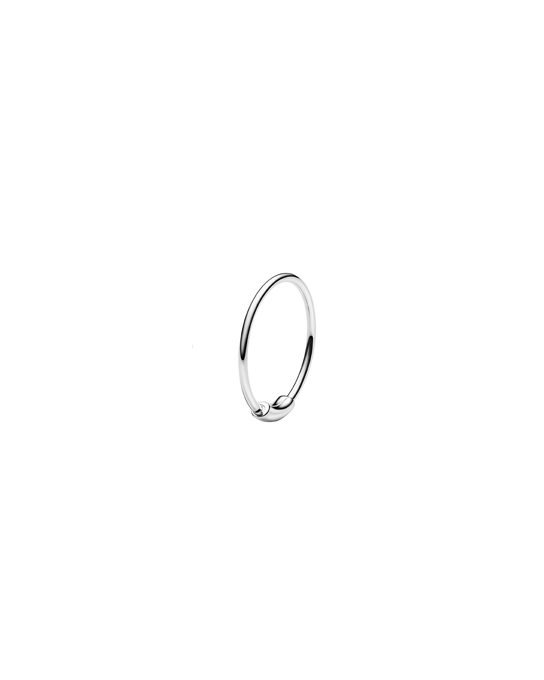 Basic Hoop Silver 12mm - LIKELIHOOD