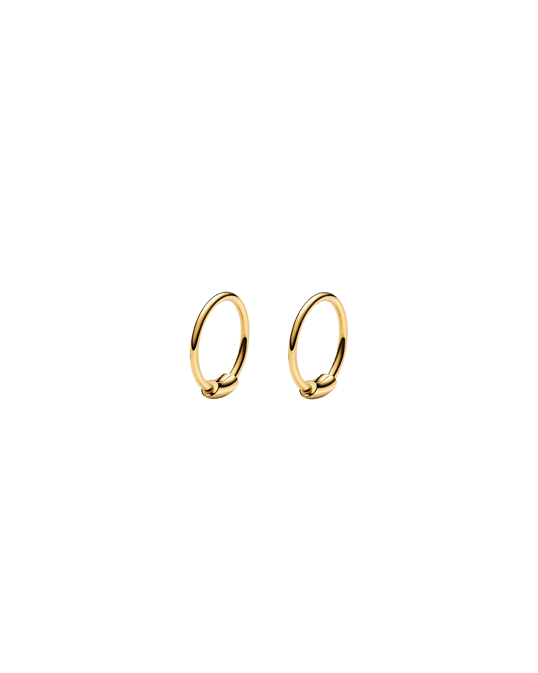 Basic Hoops Gold 8mm - LIKELIHOOD