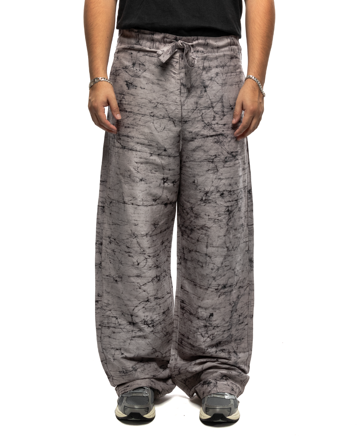 Batik Pajama Pants Black