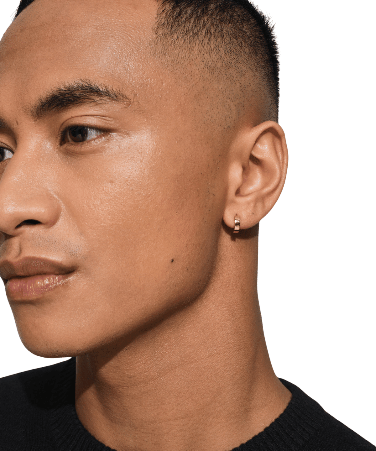 Beck Huggies Earrings Gold - LIKELIHOOD