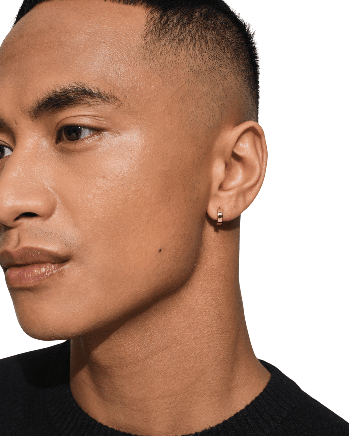 Beck Huggies Earrings Gold - LIKELIHOOD