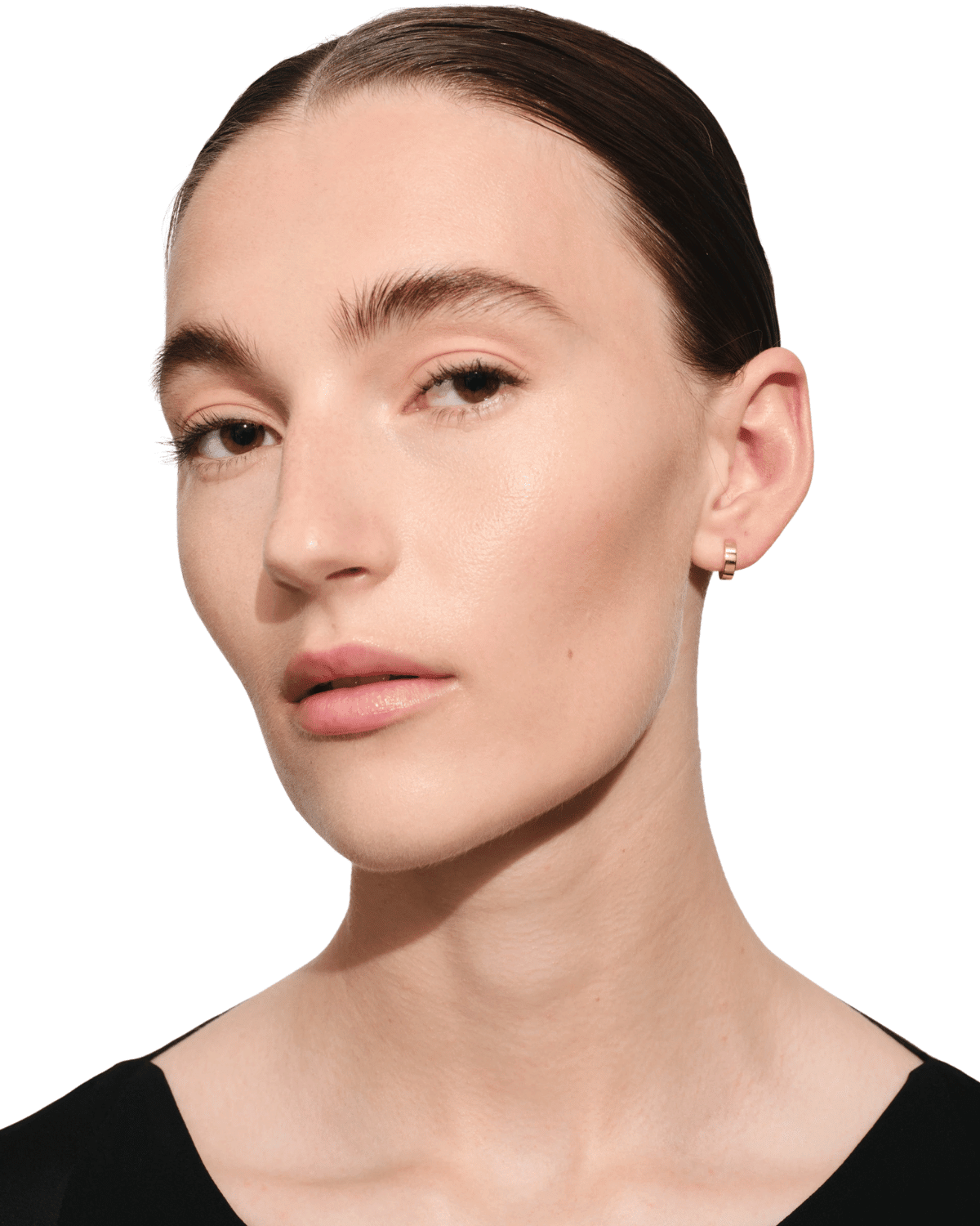 Beck Huggies Earrings Gold - LIKELIHOOD