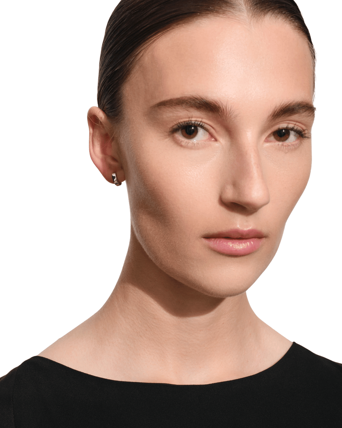 Beck Huggies Earrings Silver - LIKELIHOOD