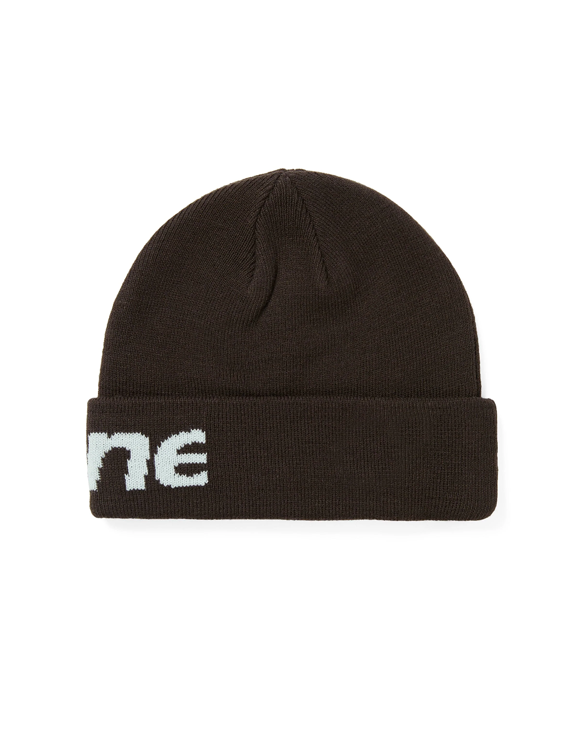 HSP-Logo Big Cuff Beanie Mocha