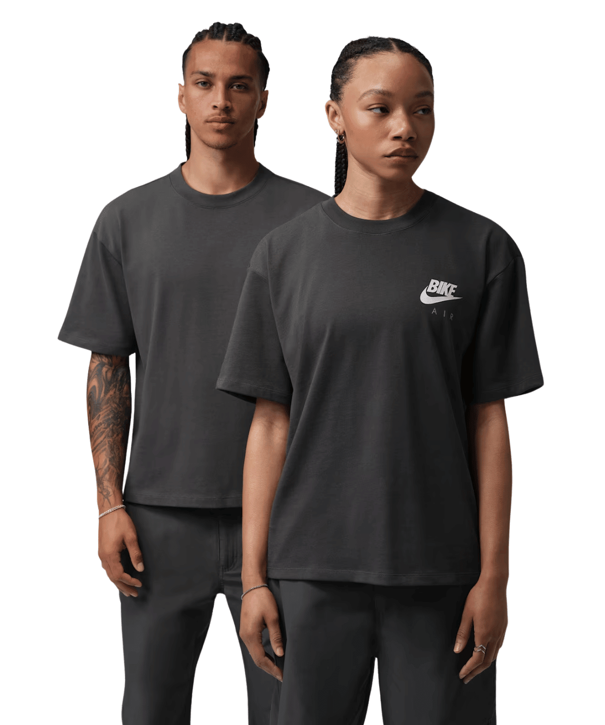 Bike Air x Nigel Sylvester Tee Anthracite - LIKELIHOOD