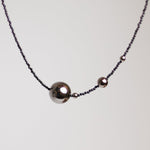 Blackhole Spinel Large Necklace - LIKELIHOOD