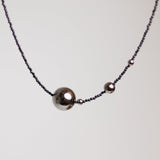 Blackhole Spinel Large Necklace - LIKELIHOOD