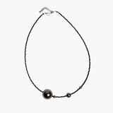 Blackhole Spinel Large Necklace - LIKELIHOOD