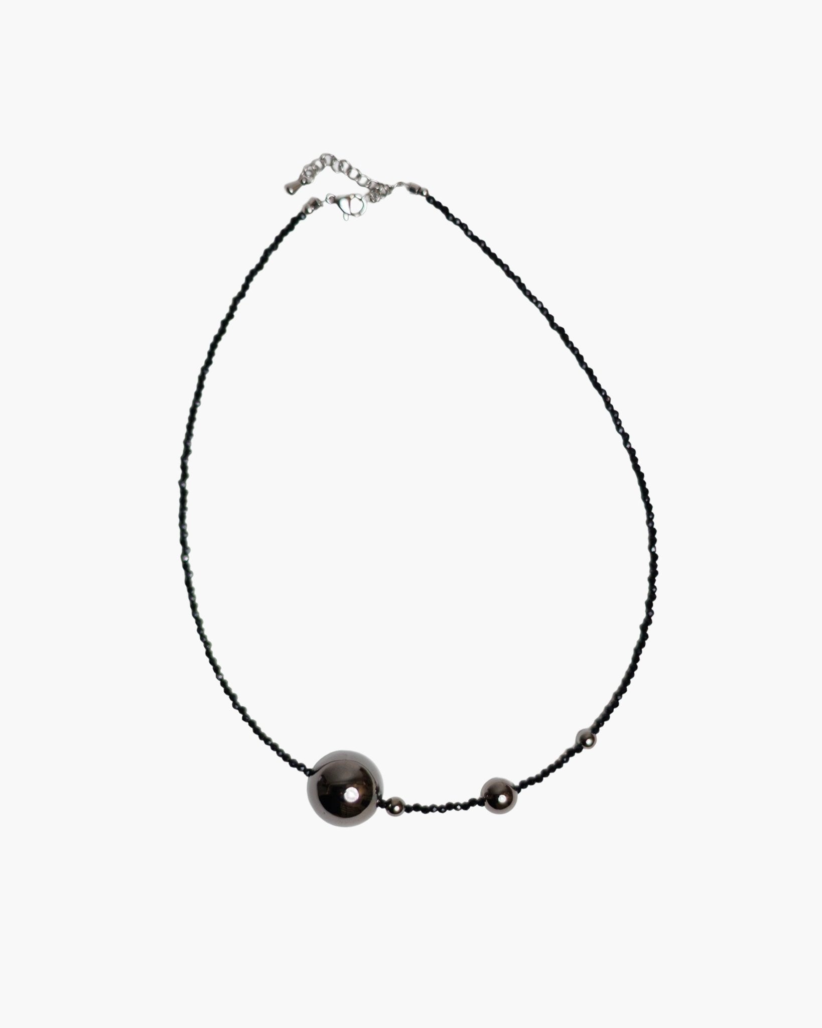 Blackhole Spinel Large Necklace - LIKELIHOOD