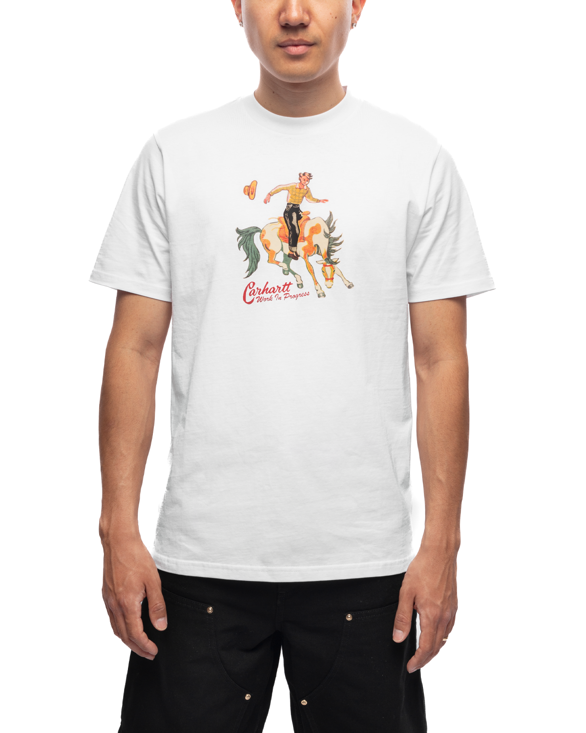 Carhartt WIP S/S Black Jack T-Shirt WHITE – LIKELIHOOD