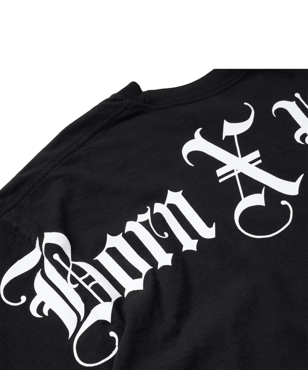 Blackletter Jumbo Arch Tee Black - LIKELIHOOD