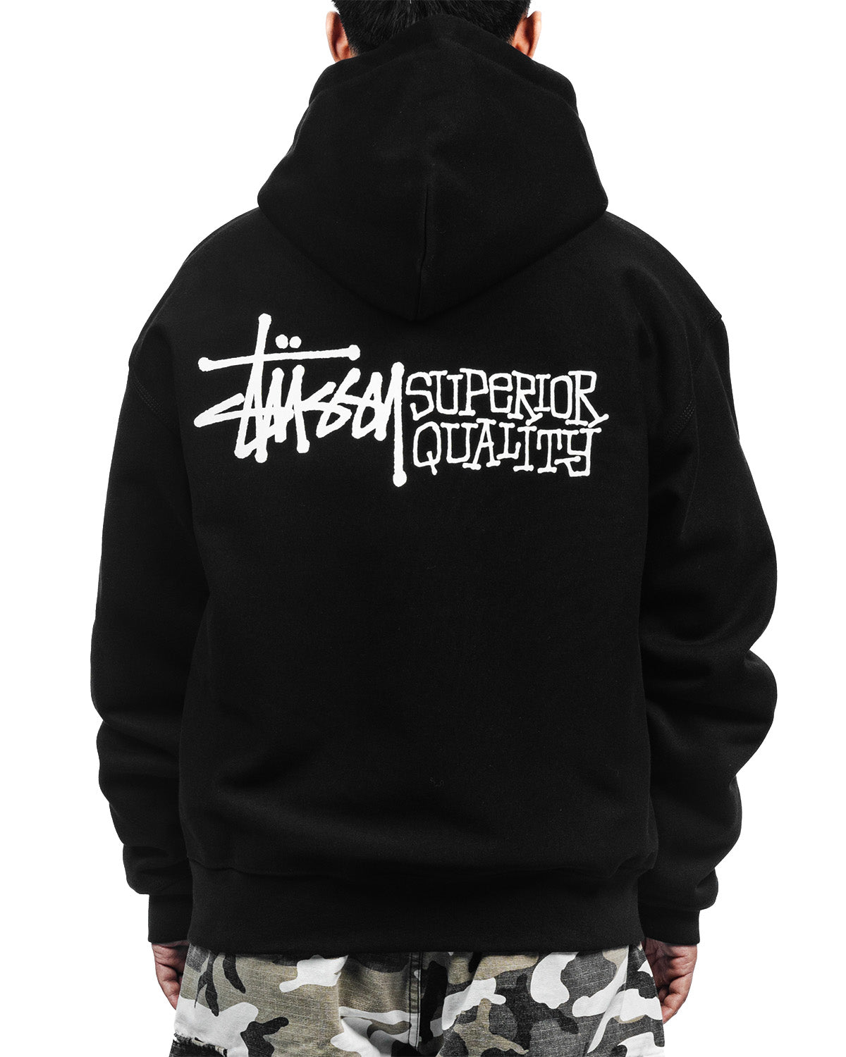 Superior Quality Zip Hoodie Black