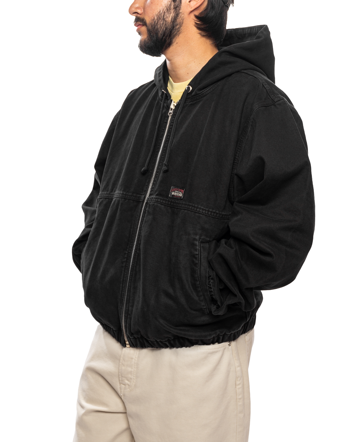 Work Jacket Unlined Canvas 'Black'