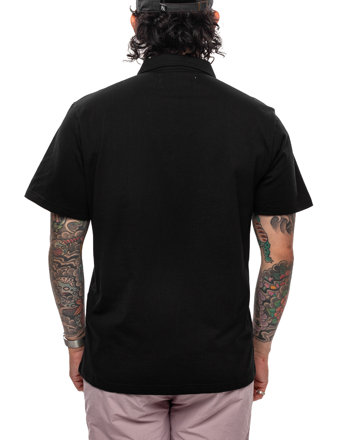 Mini Metal Logo Polo 'Black'