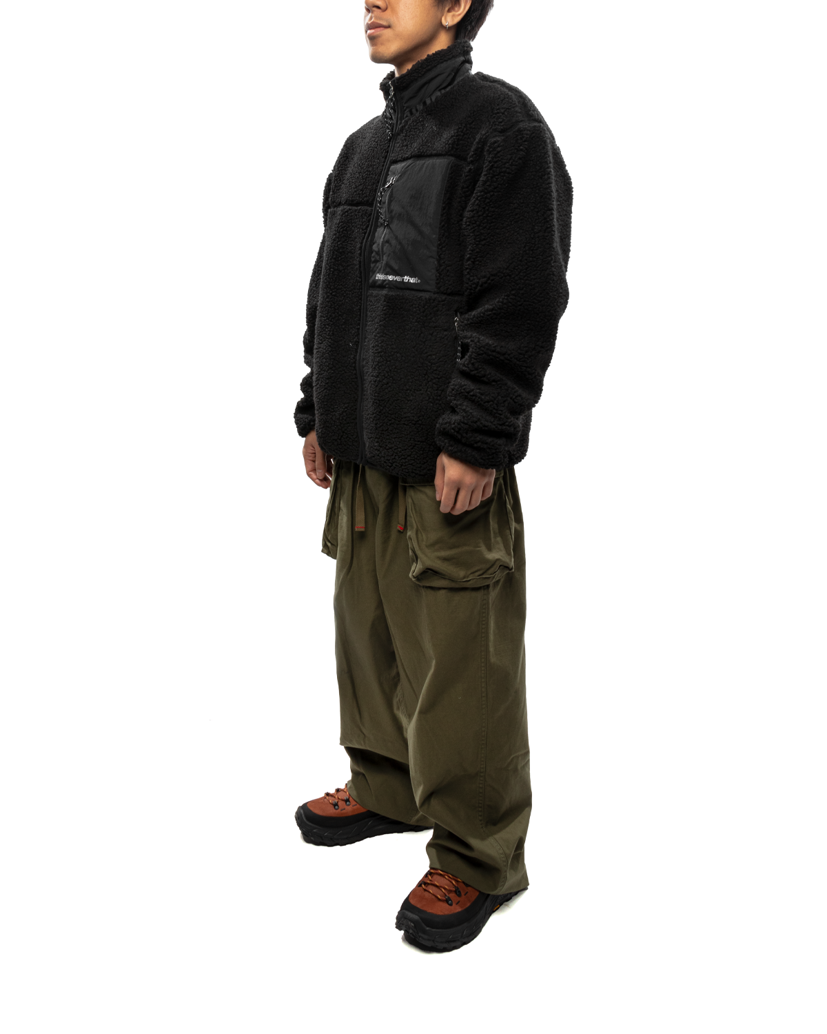 SP Sherpa Fleece Jacket Black