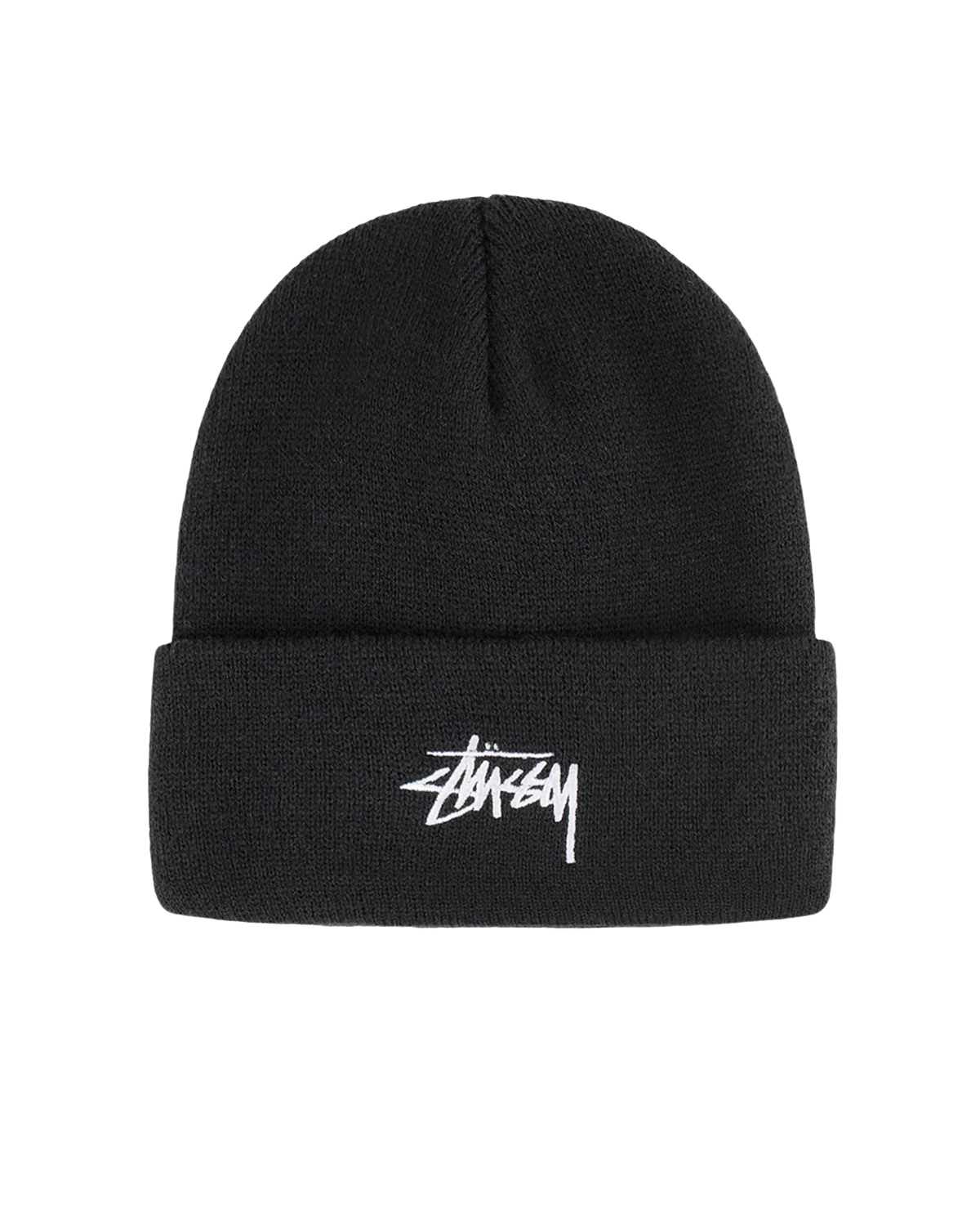 Stock Cuff Beanie Black