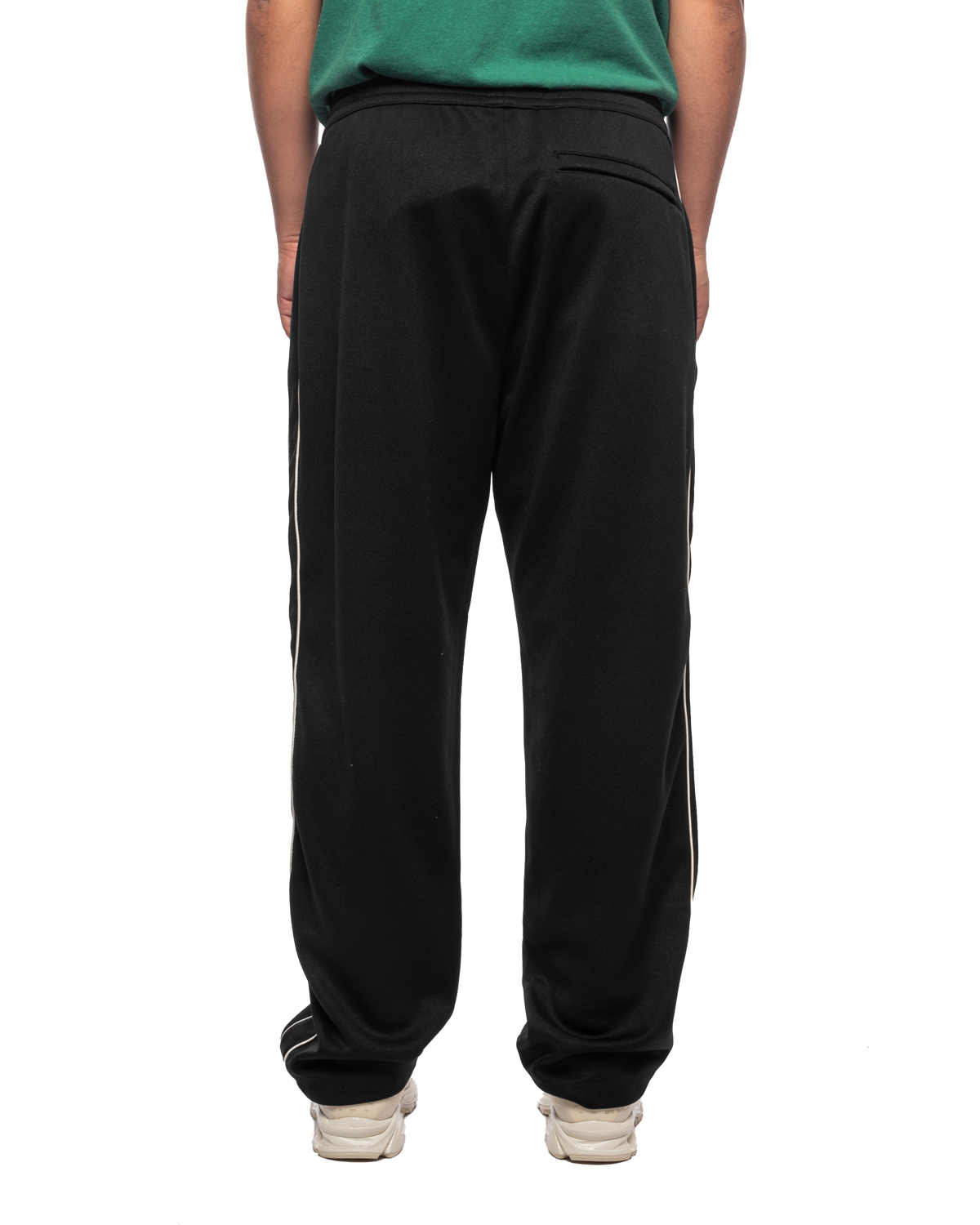 Star "A" Embroidered Track Pant Black