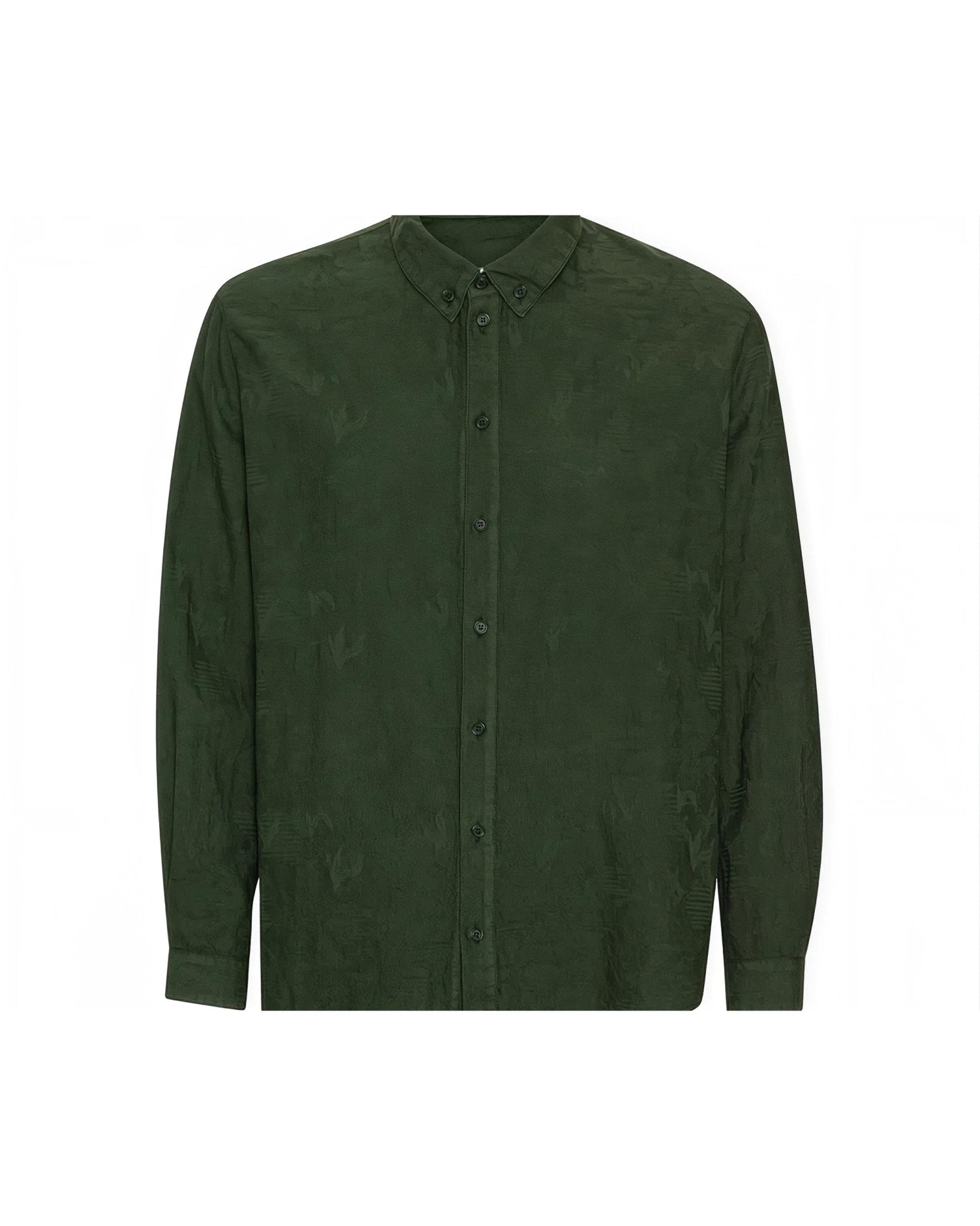 Block Shirt Bottle Green - LIKELIHOOD