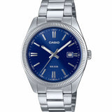 Blue Dial Stainless Steel Watch MTP1302D - 2AVT - LIKELIHOOD