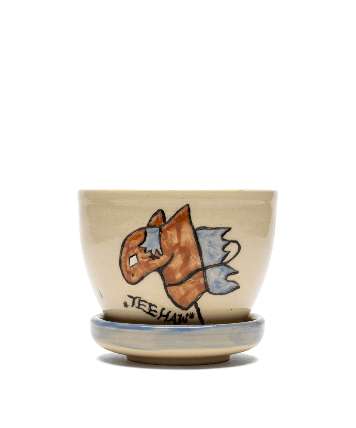 Blue Pony Planter - LIKELIHOOD