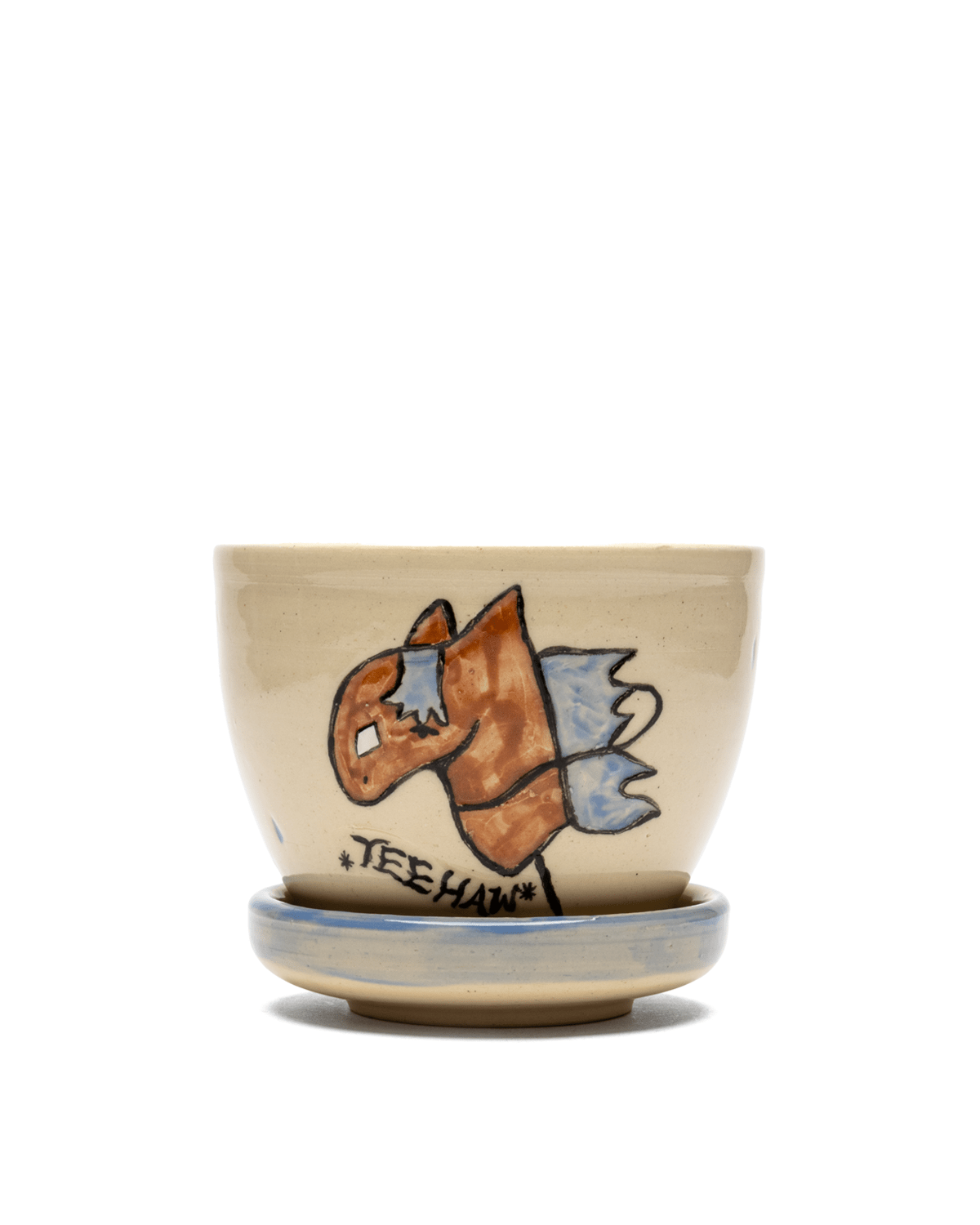 Blue Pony Planter - LIKELIHOOD