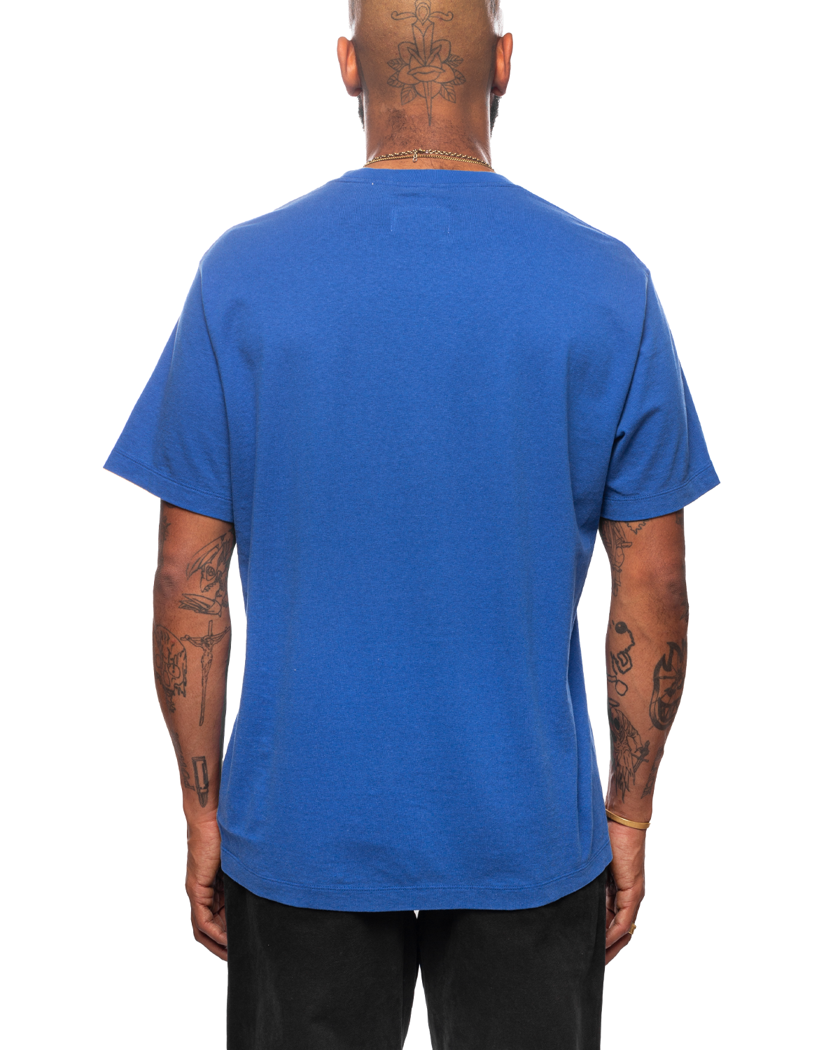 SD Card Embroidery T-Shirt Blue