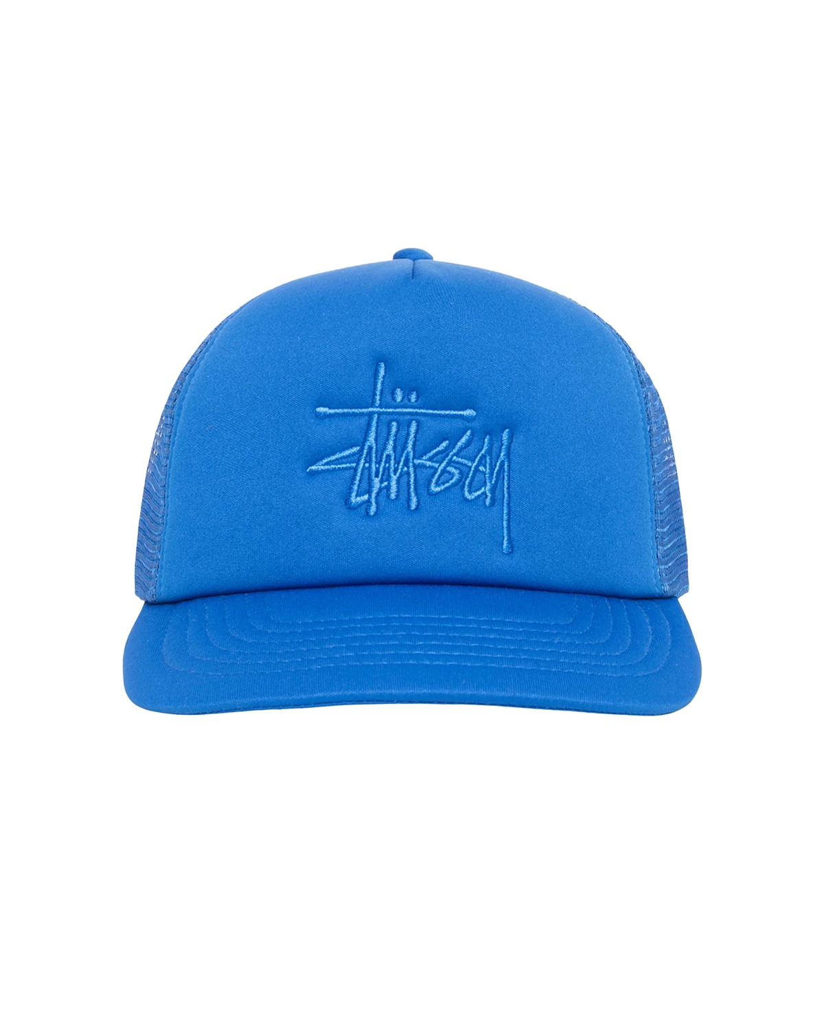 Big Basic Trucker Cap Sport Blue