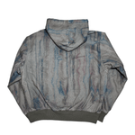 Blurred Hooded Jacket Olive - LIKELIHOOD