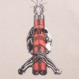 Bones II Oversized Tee Cement - LIKELIHOOD