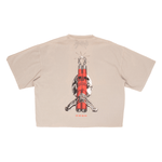 Bones II Oversized Tee Cement - LIKELIHOOD