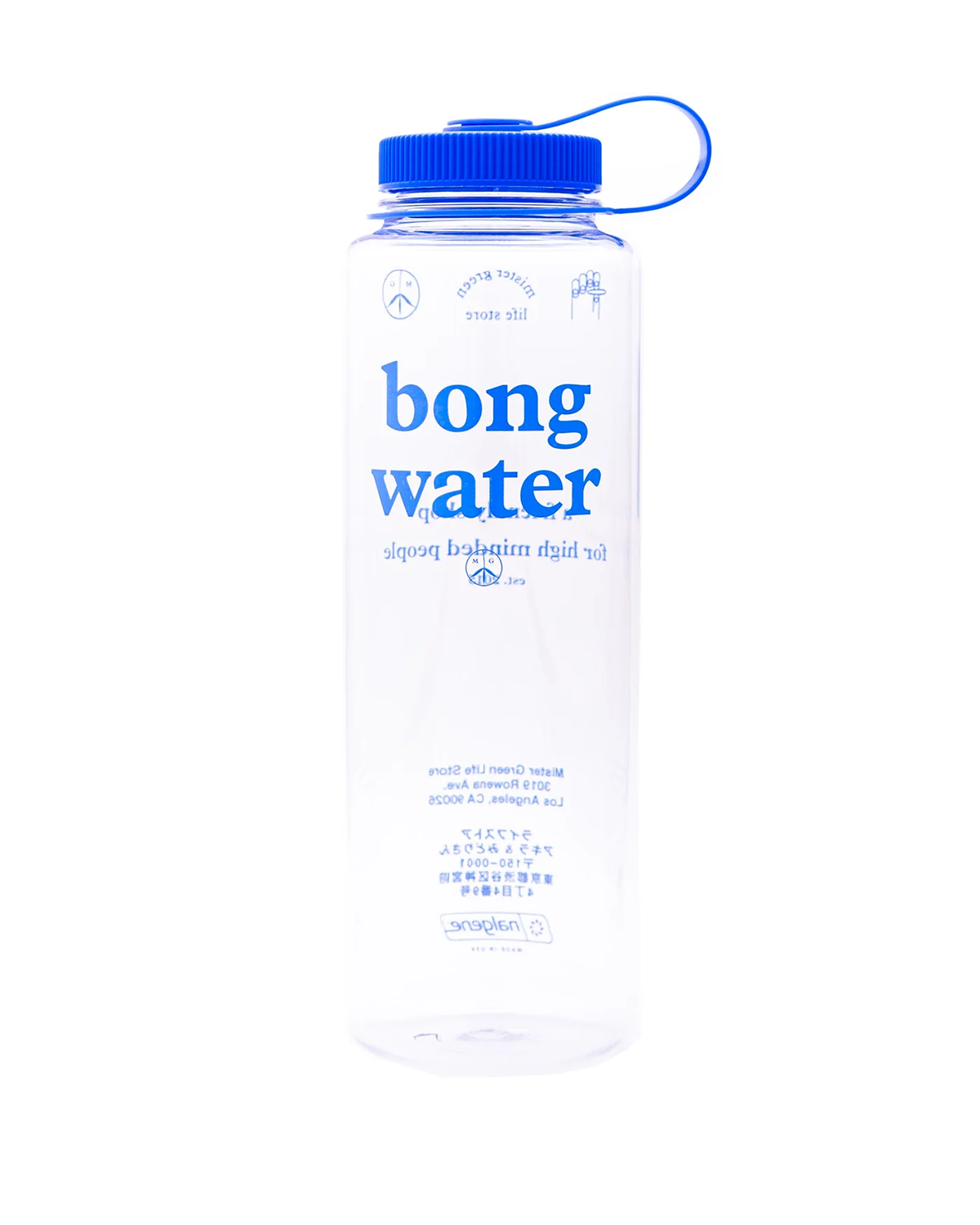 Bong Water Nalgene Wide Mouth Hardshell Clear