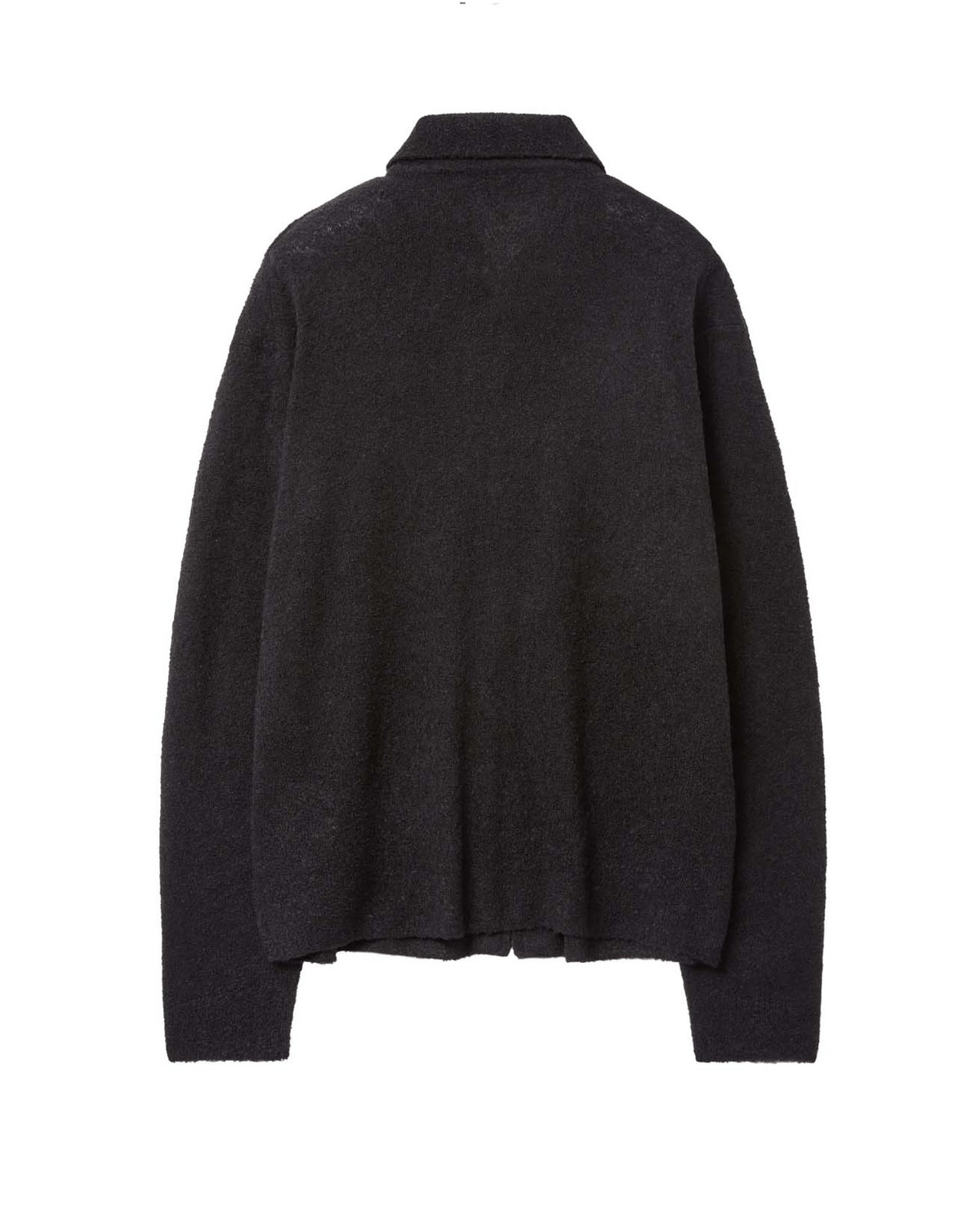 Boucle Zip Shirt (Archive) Black - LIKELIHOOD