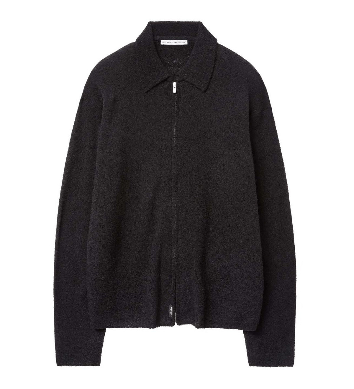 Boucle Zip Shirt (Archive) Black - LIKELIHOOD