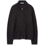 Boucle Zip Shirt (Archive) Black - LIKELIHOOD