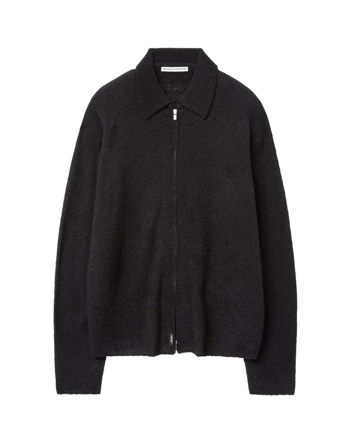 Boucle Zip Shirt (Archive) Black - LIKELIHOOD