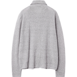 Boucle Zip Shirt (Archive) Light Grey - LIKELIHOOD