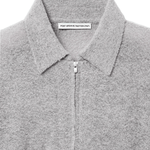 Boucle Zip Shirt (Archive) Light Grey - LIKELIHOOD