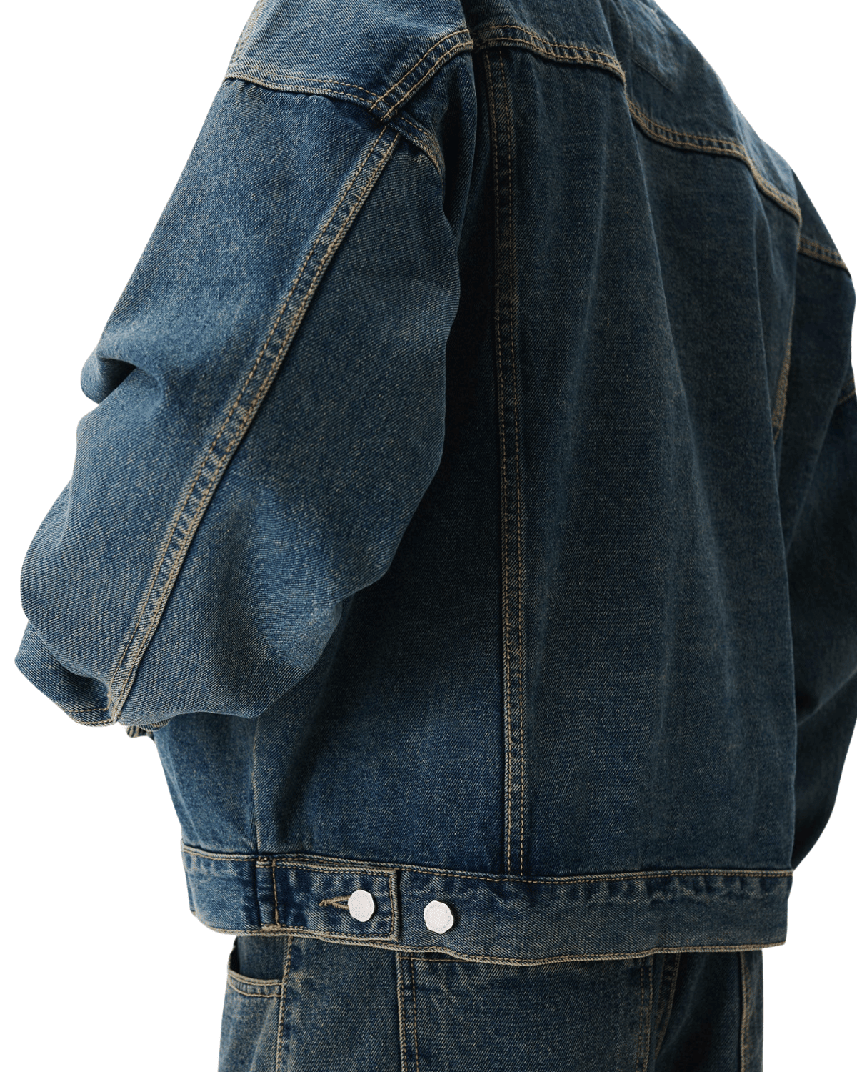 Boxy Denim Trucker Blue - LIKELIHOOD