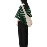 Boxy Jersey Polo Green - LIKELIHOOD