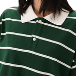 Boxy Jersey Polo Green - LIKELIHOOD