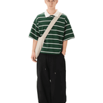 Boxy Jersey Polo Green - LIKELIHOOD
