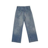 Boy Jean Trousers Vintage Bleach Blue - LIKELIHOOD