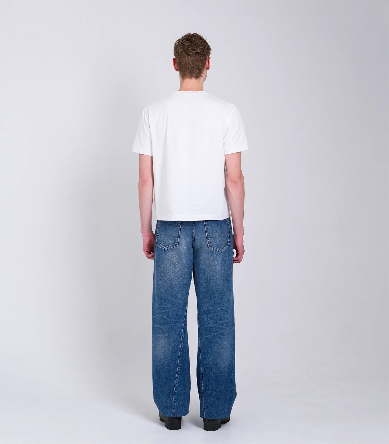 Boy Jean Trousers Vintage Bleach Blue - LIKELIHOOD