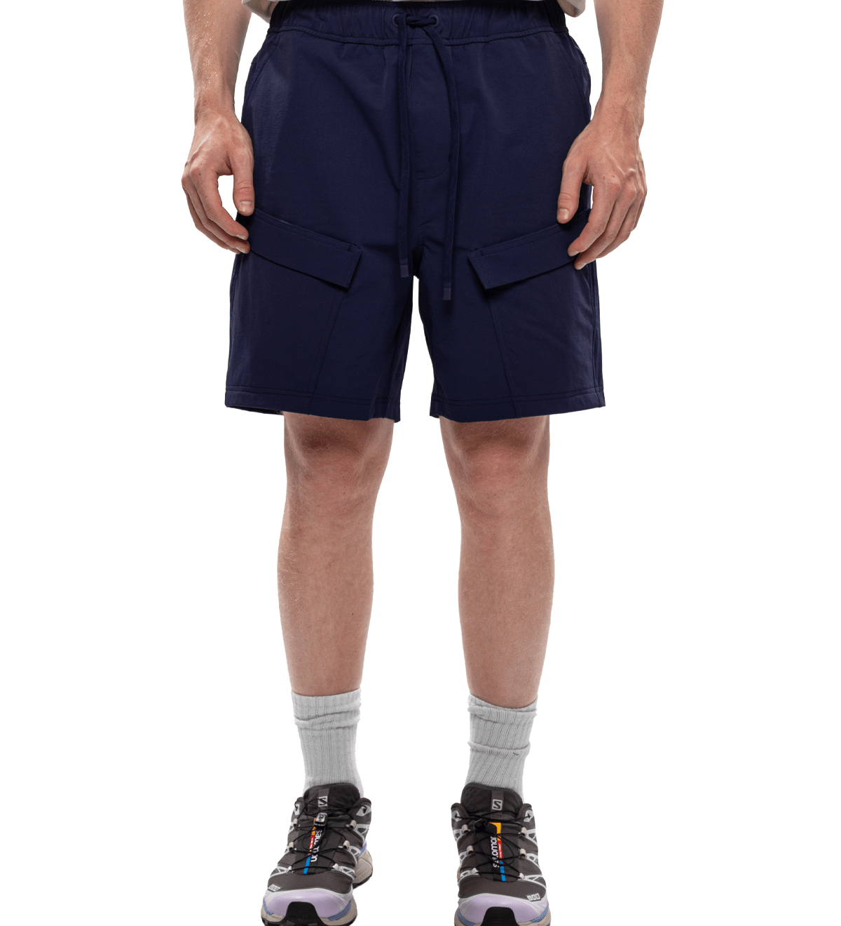 Breaking Point Woven Shorts 'Navy' - LIKELIHOOD