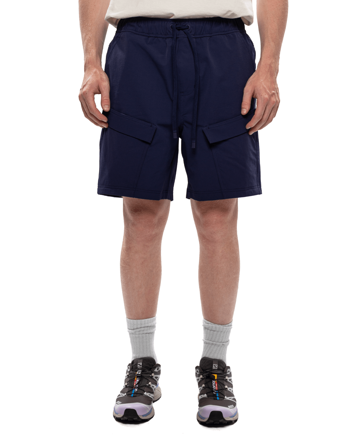 Breaking Point Woven Shorts 'Navy' - LIKELIHOOD