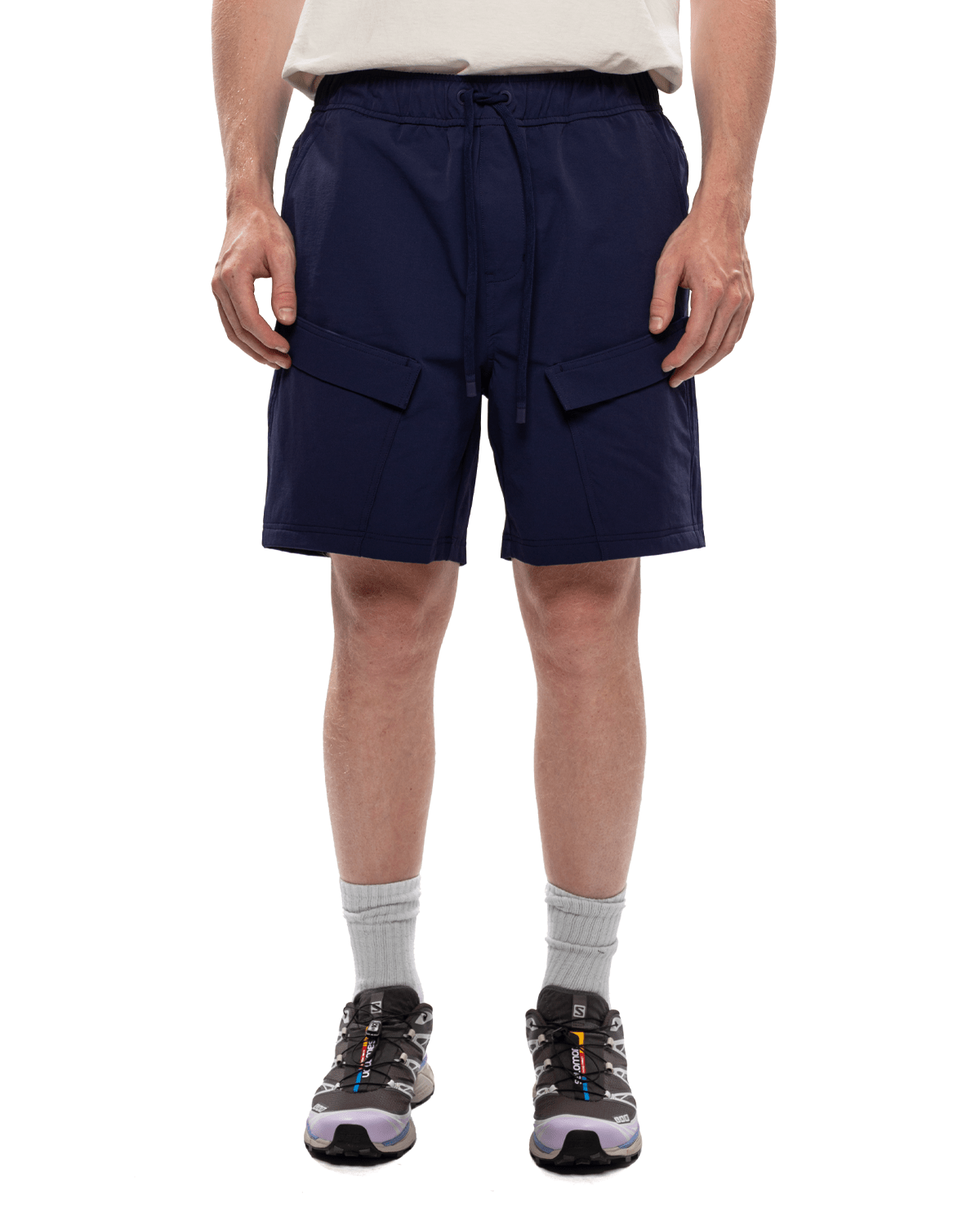 Breaking Point Woven Shorts 'Navy' - LIKELIHOOD