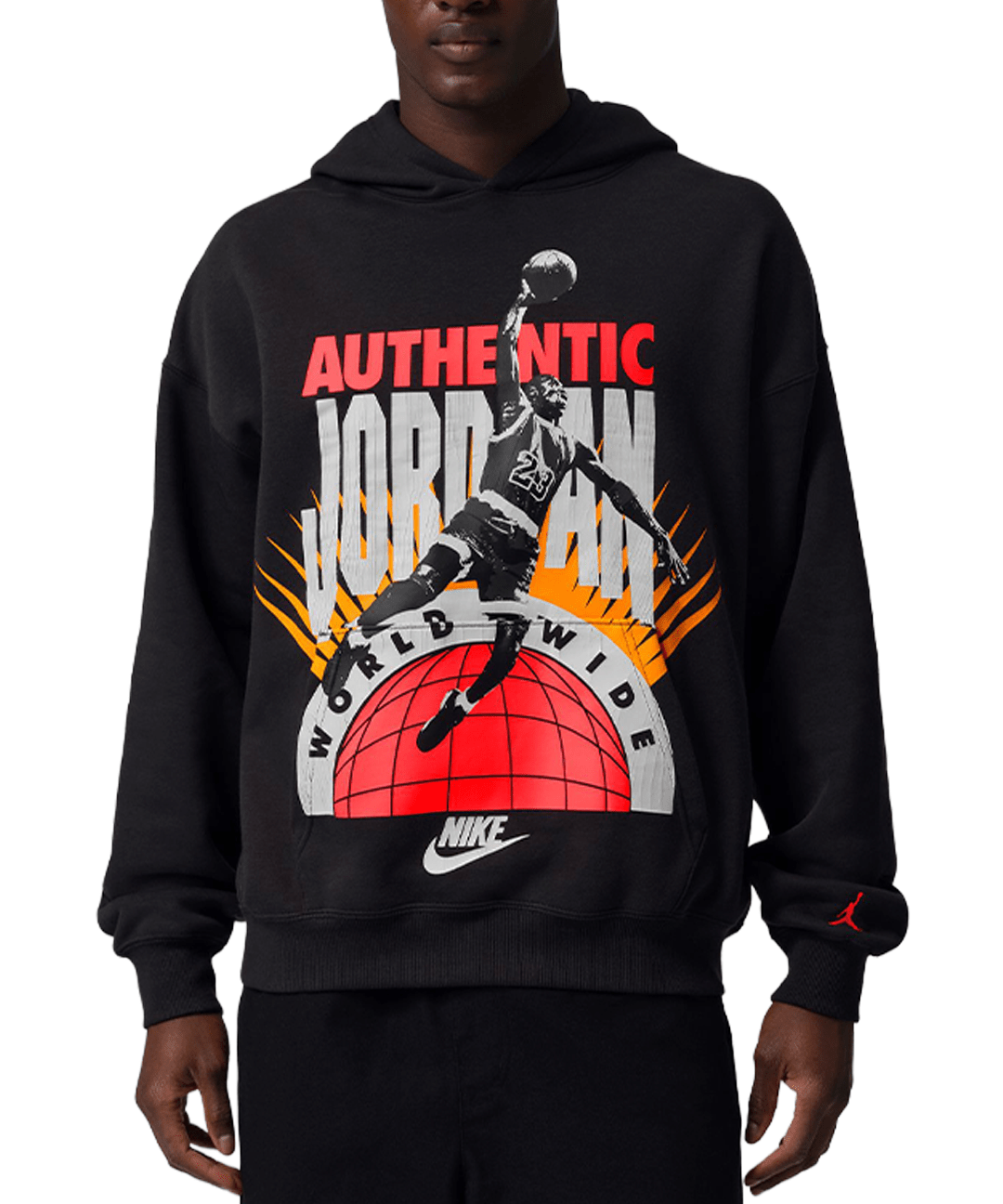 Brooklyn Fleece Pullover Hoodie Off Noir - LIKELIHOOD