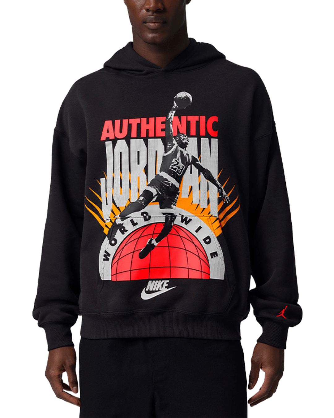 Brooklyn Fleece Pullover Hoodie Off Noir - LIKELIHOOD