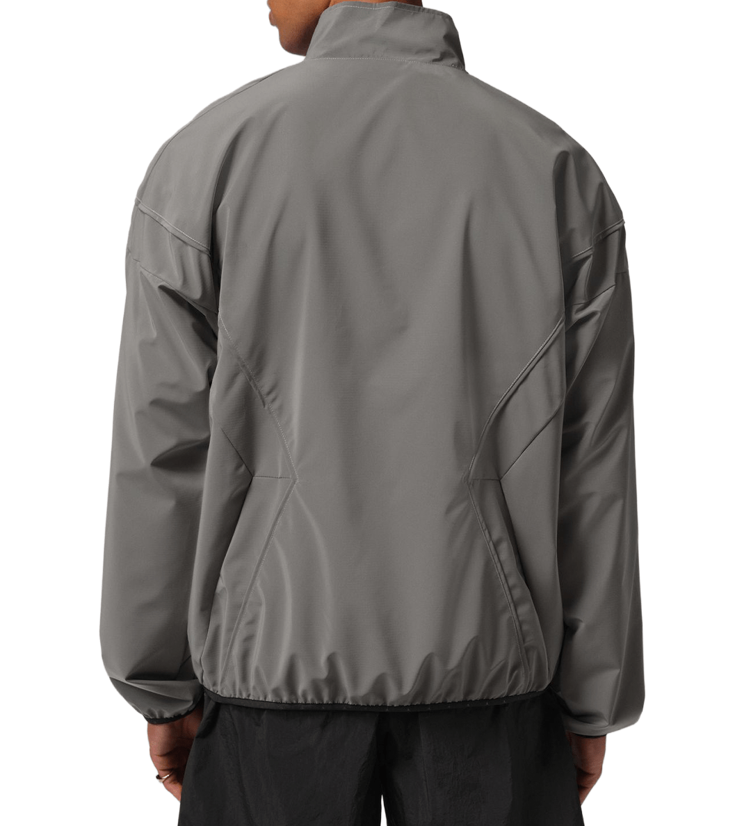 Brooklyn Hike Mike Reflective Draft Jacket Metallic Silver - LIKELIHOOD